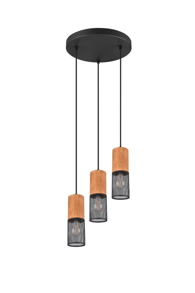 Vide pendant lamp Tosh 3-lichts Trio 4017807467512