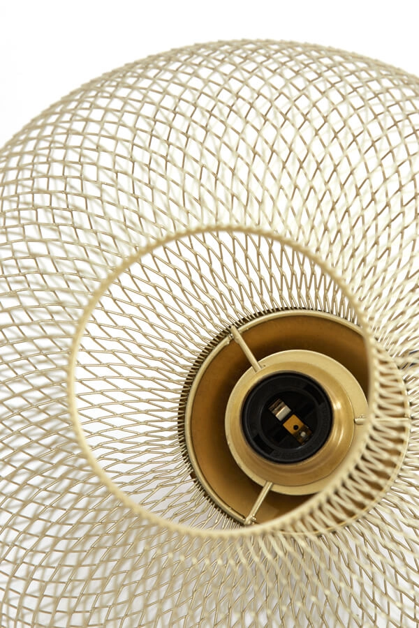 Golden pendant lamp Moroc 3-light Light & Living 8717807686444