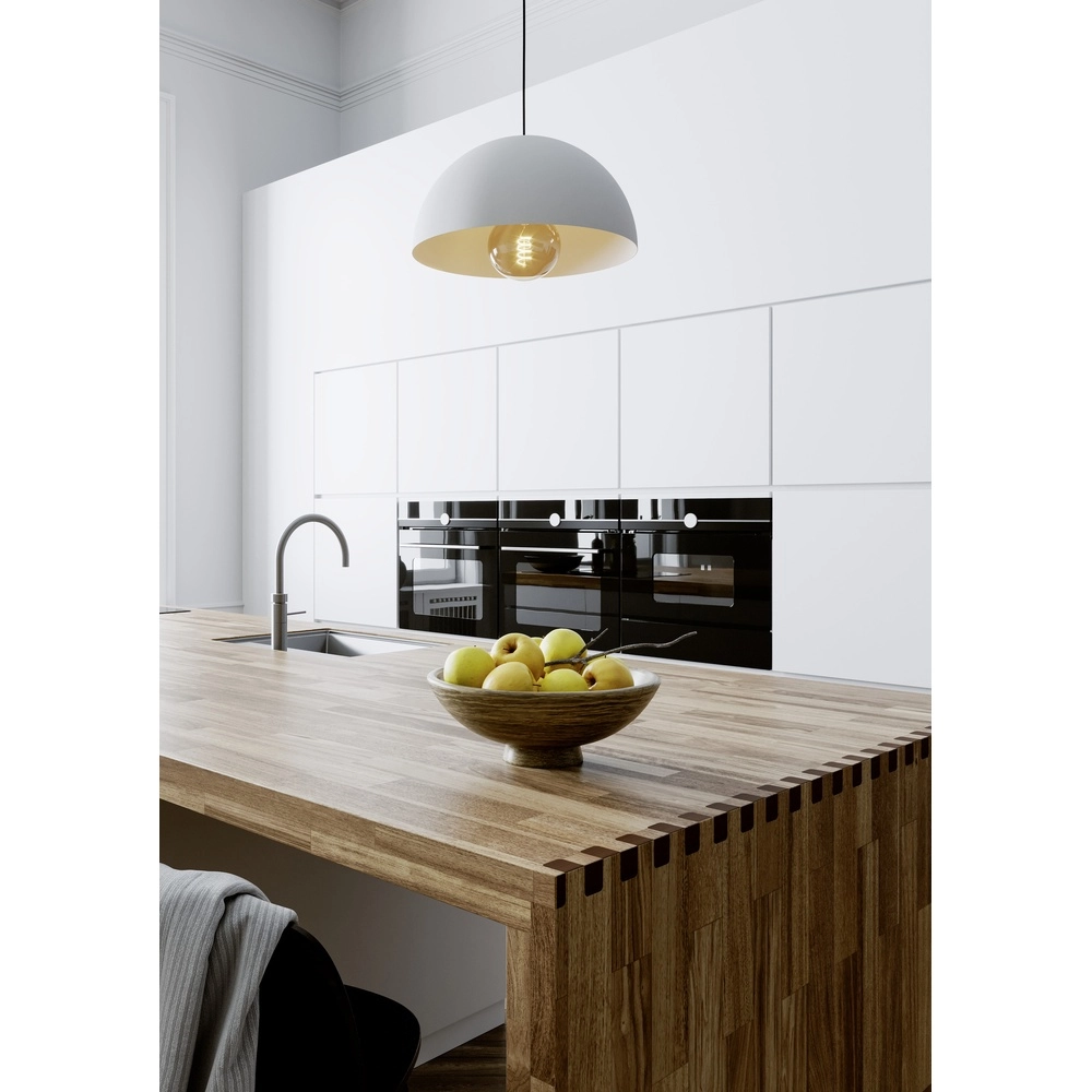 White pendant lamp Gaetano Ø 38cm - E27 Eglo 9008606312634