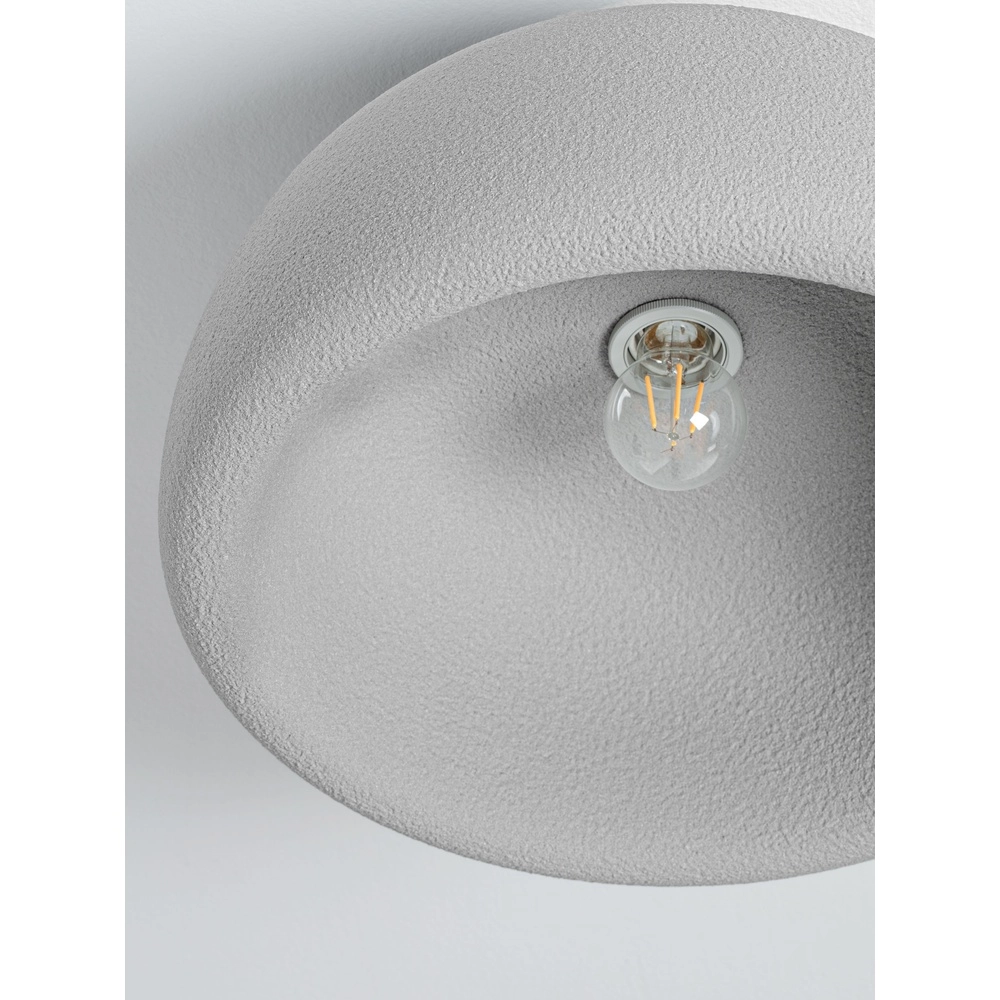 Modern ceiling lamp Davo grey Ø 43cm Lyora 5212017495723