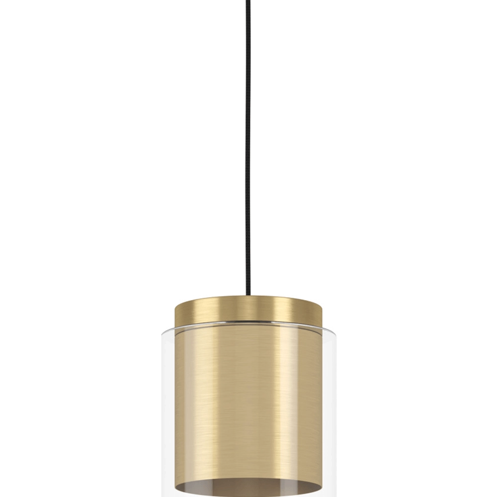 Glass hanging lamp Lagunitas with gold Eglo 9002759996512