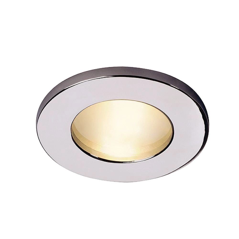 Recessed spotlight Dolix Out GU10 Round for outdoor chrome