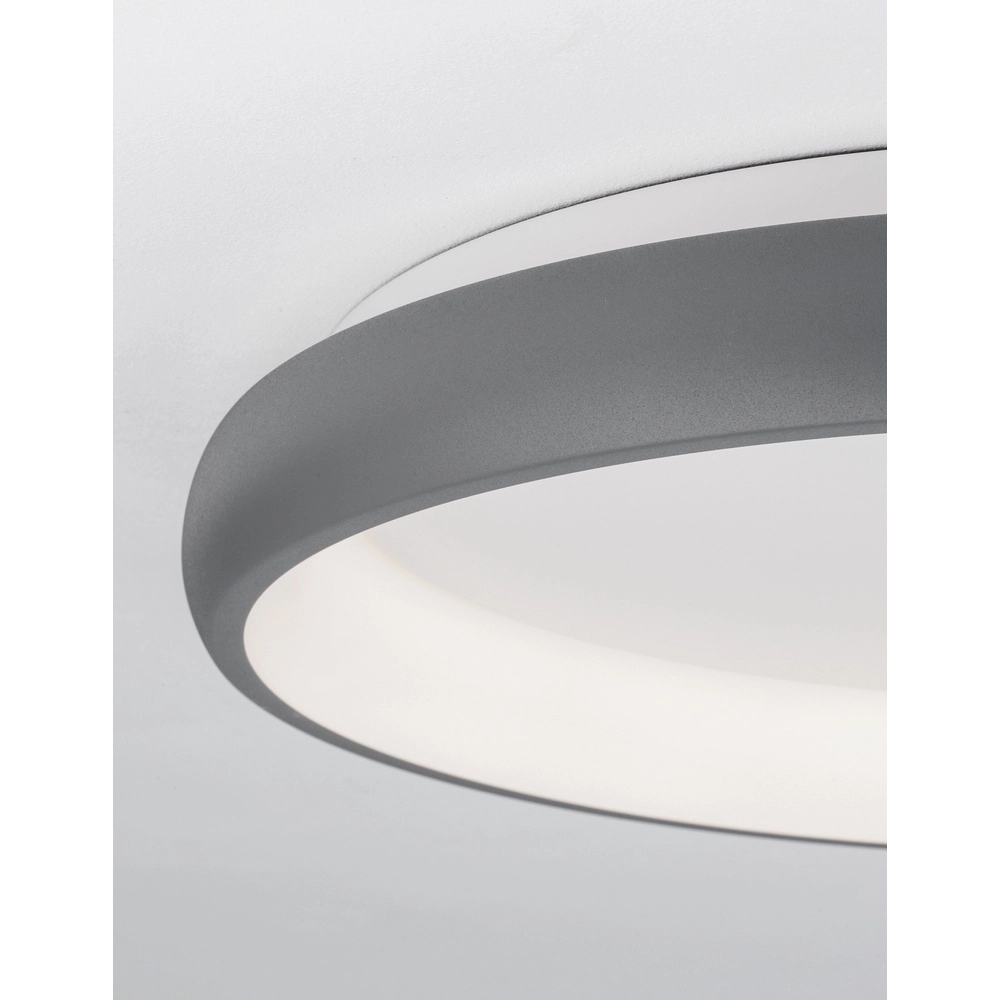 Ceiling lamp Albi grey Ø 61cm Lyora 5212017419569