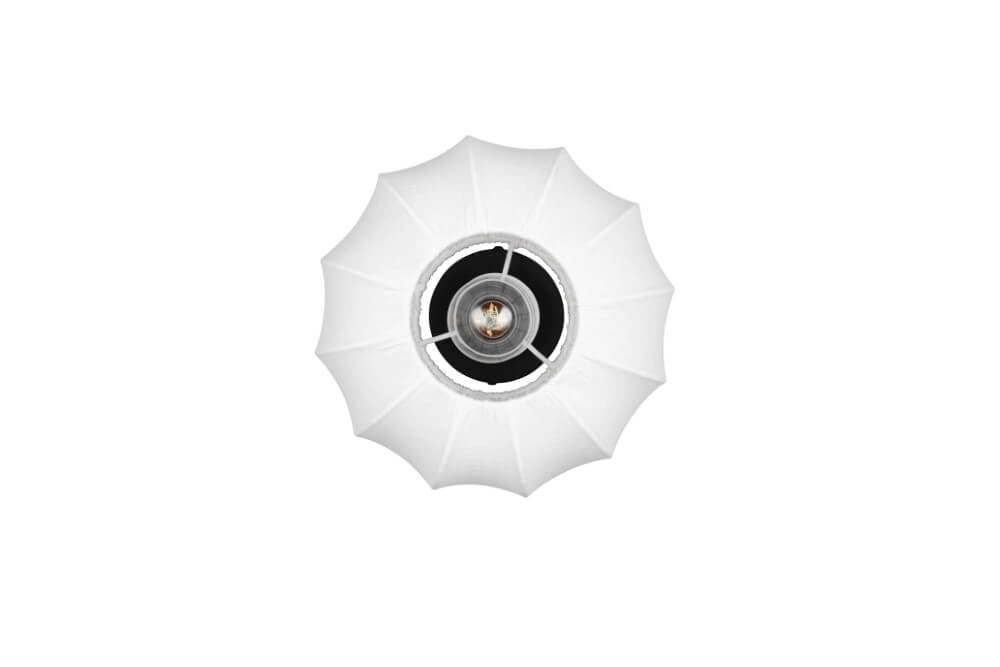 White design ceiling lamp Madleine Ø 25cm Trio 4017807638240