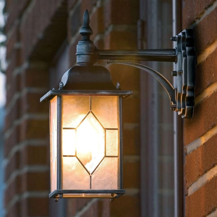 Outdoor lamp Milano Down black silver flamed KonstSmide 7318302487591