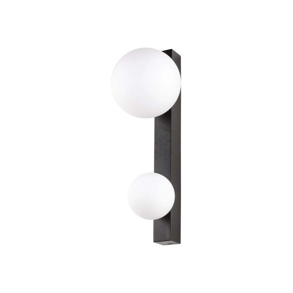 Wall lamp Sun 2-light black SLV 4024163305327