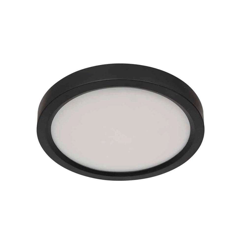 Black ceiling lamp Walcie Ø 20cm Steinhauer 8712746176575