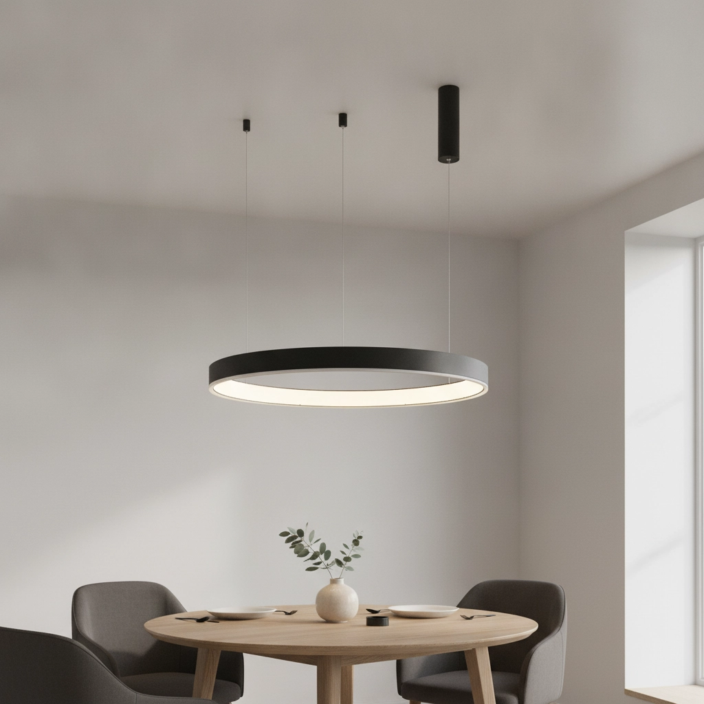 Pendant lamp Motif black Ø 80cm 2700-6500K
