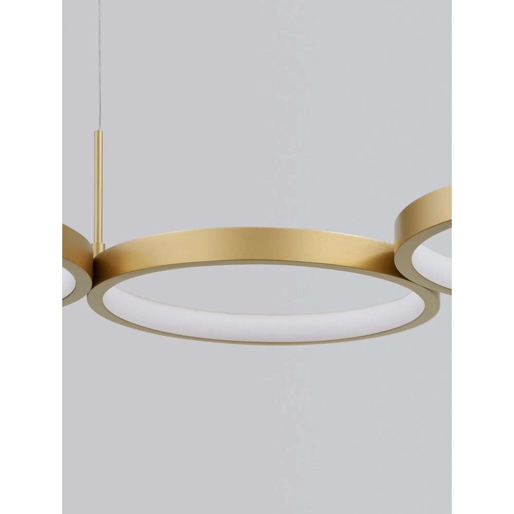 Modern pendant lamp Magnus gold 84cm Lyora 5212017433190
