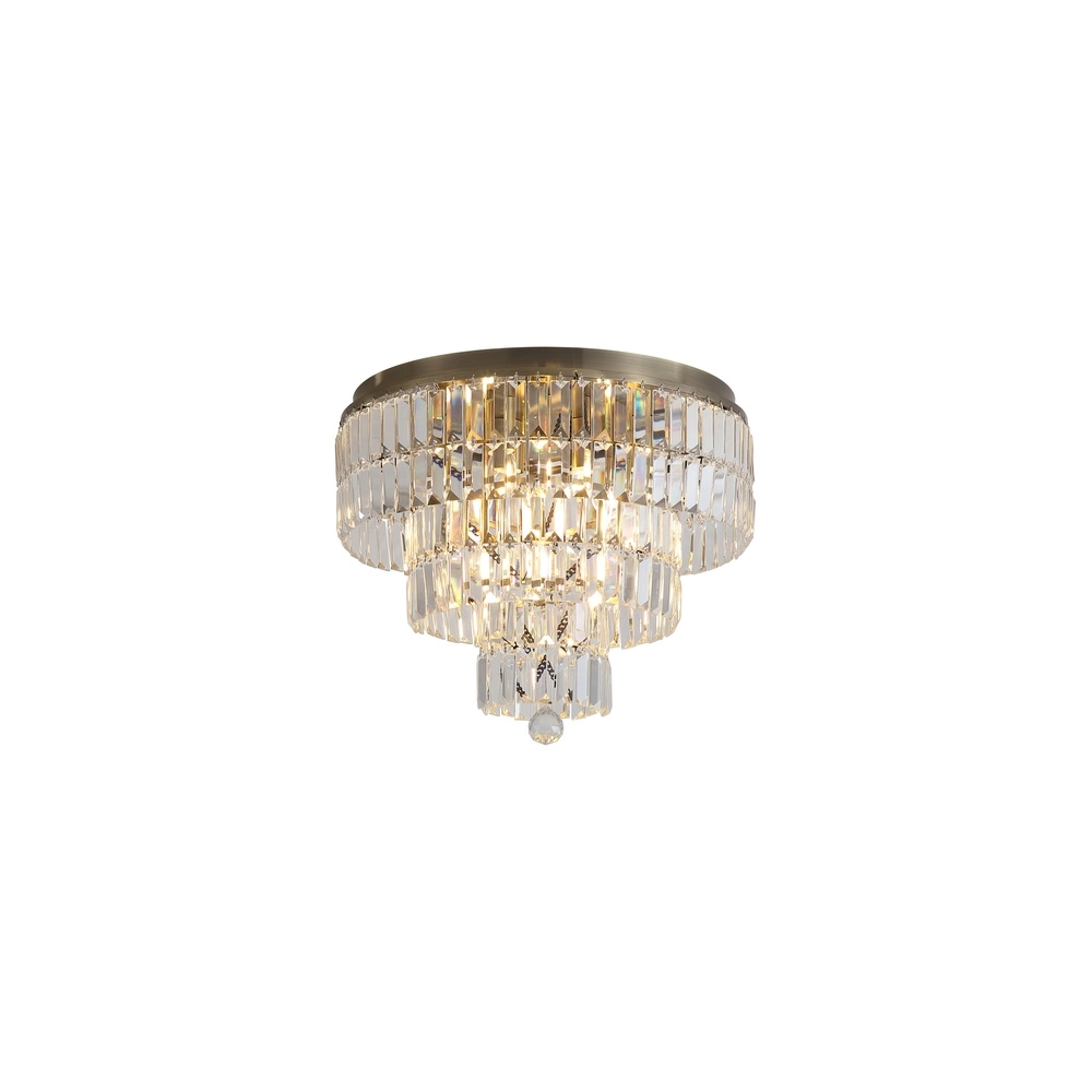 Ceiling lamp Empire antique brass Ø 50cm