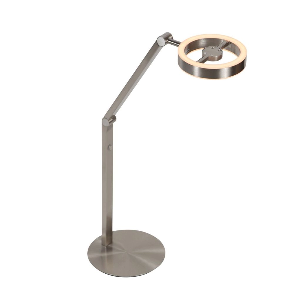 Design table lamp Ringlux brushed metal Steinhauer 8712746180893