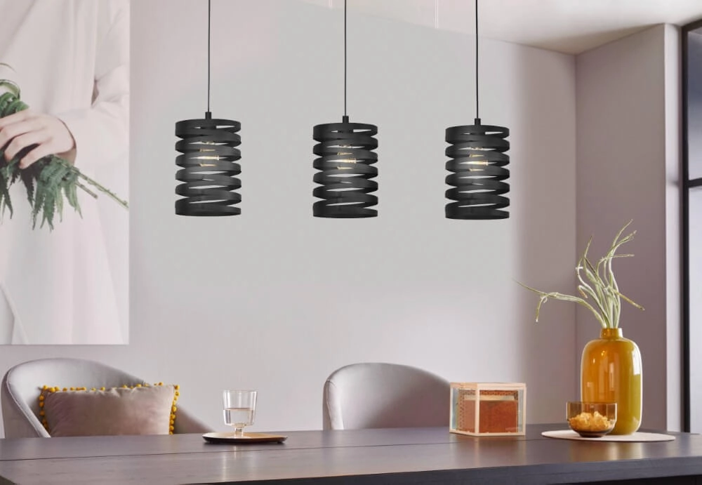 Dining table pendant lamp Cremella 3x E27 Eglo 9002759993474