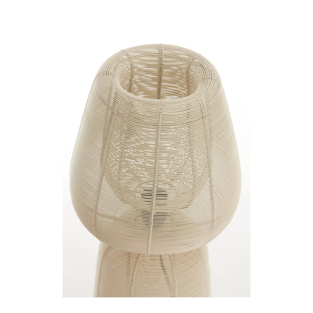 Table lamp Aboso white Ø 24cm Light & Living 8717807701598