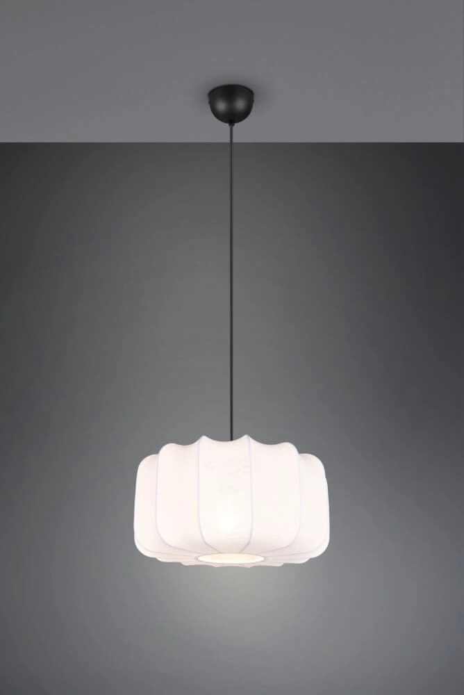 White design pendant lamp Madleine Ø 40cm Trio 4017807638226