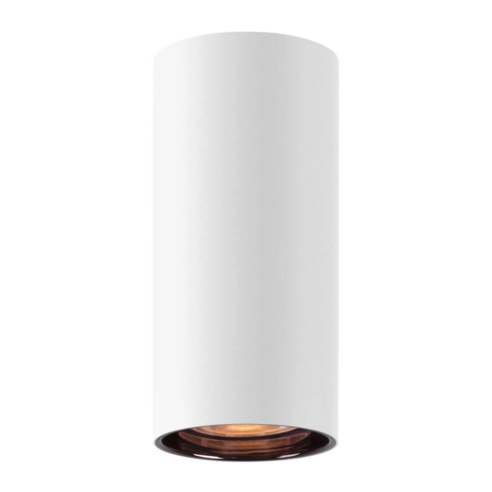 White ceiling spotlight Asto Tube cylinder - 1x GU10 SLV 4024163266000