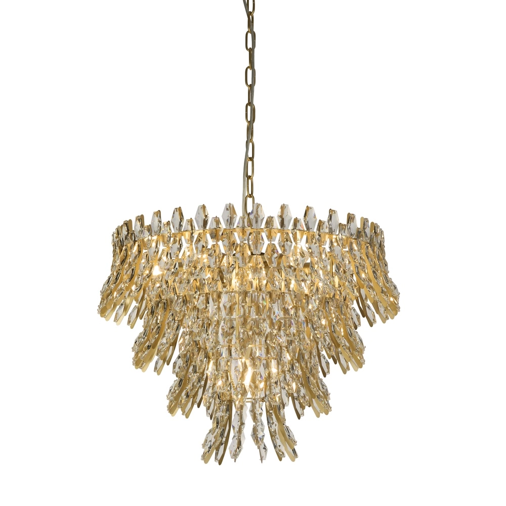 Chandelier Monarch gold Ø 60cm