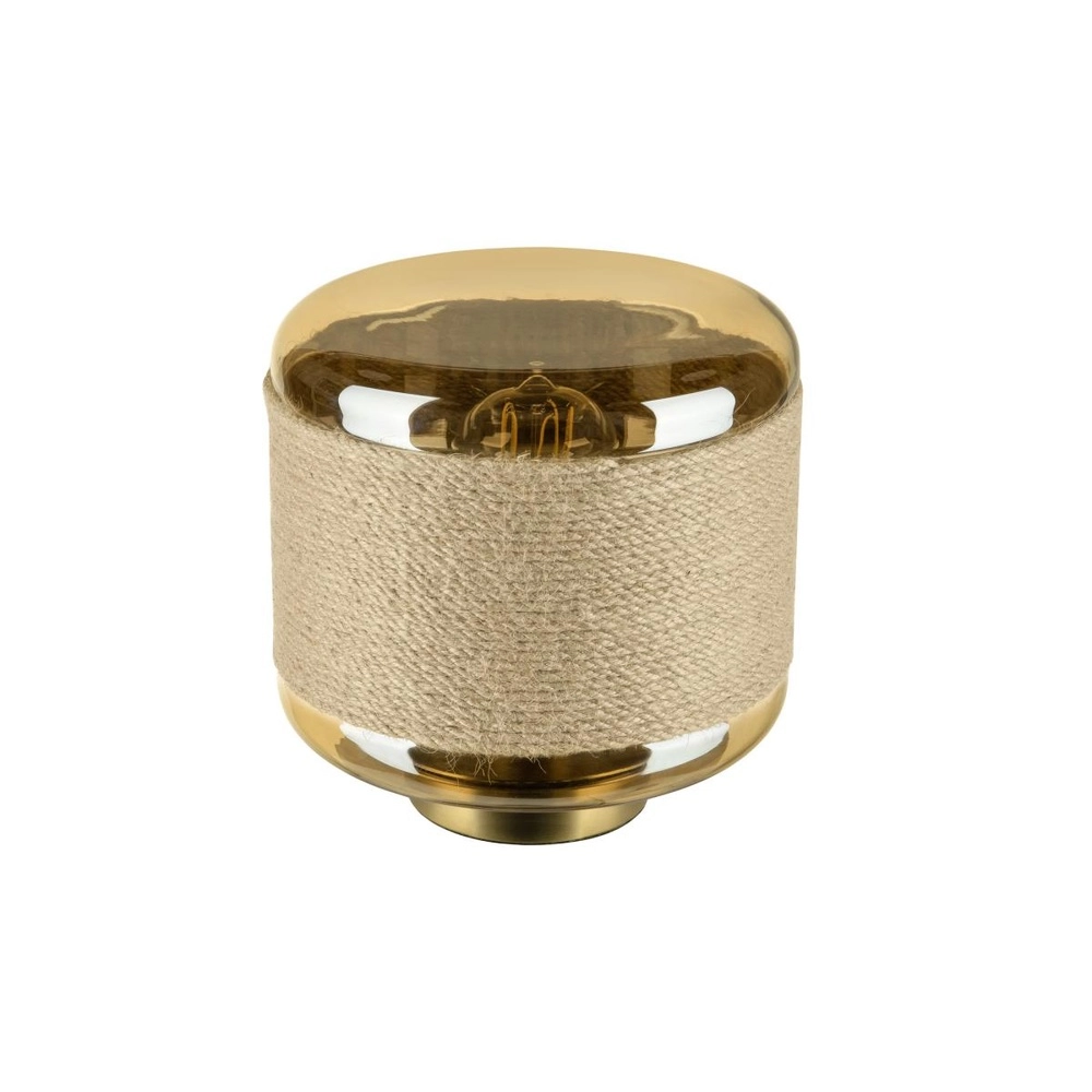 Table lamp Pantilo Rope 19 gold Ø 18.5cm SLV 4024163318167