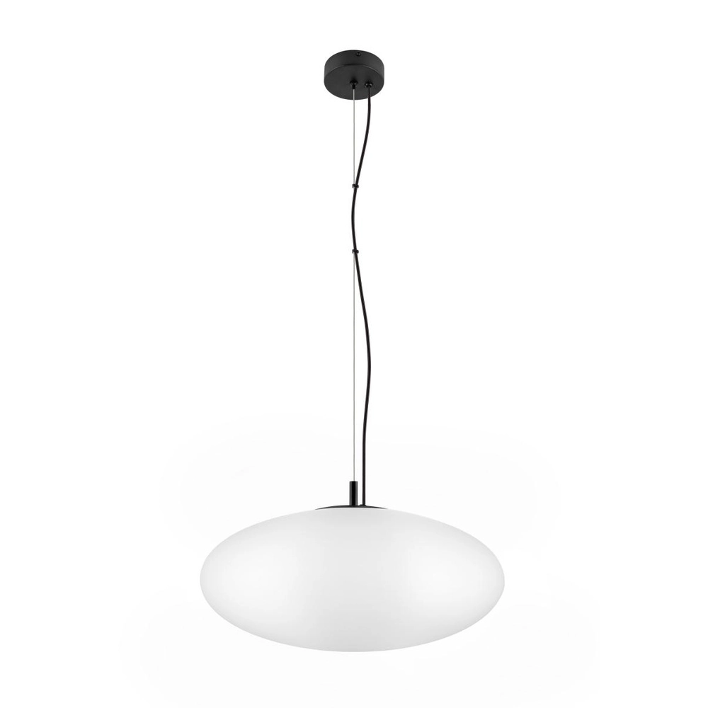 Pendant lamp Olypso black Ø 50cm SLV 4024163316095