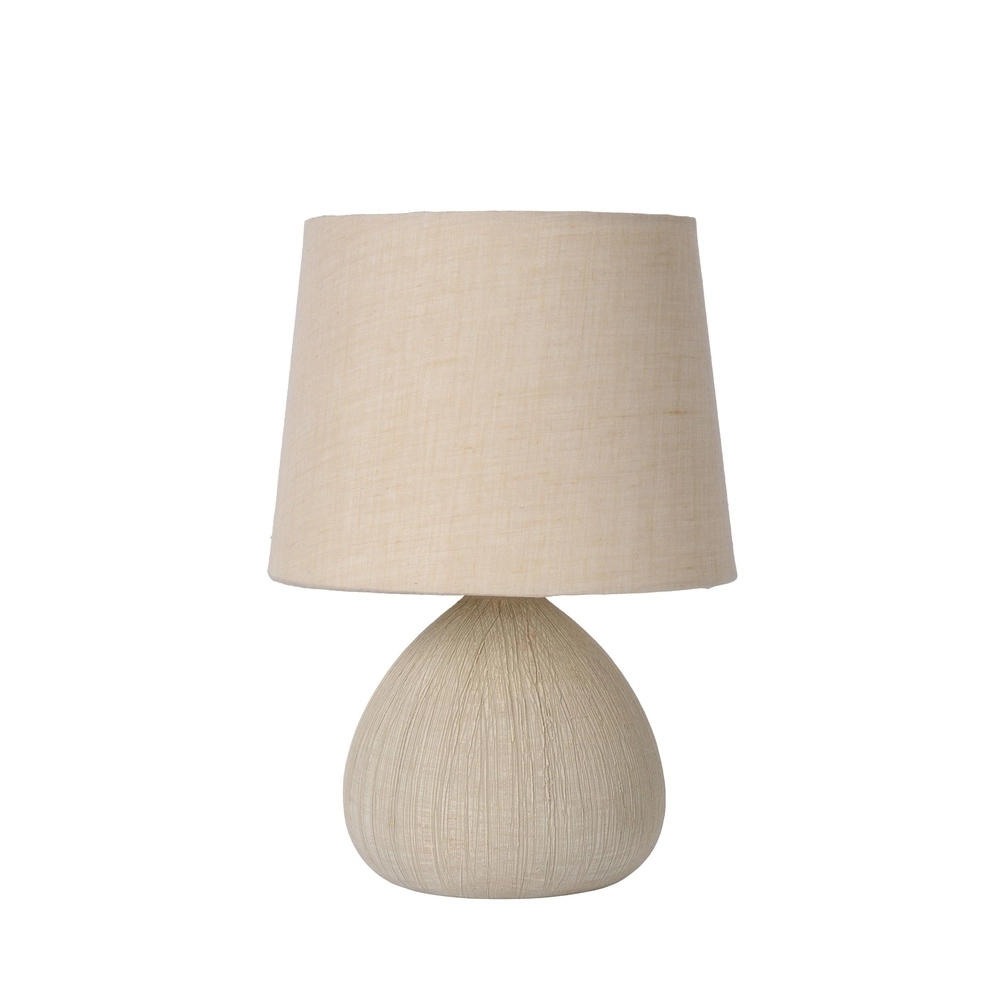 Table lamp Ramzi sand brown