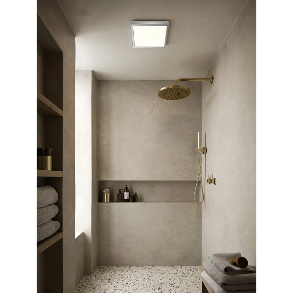 Ceiling light Oja Chrome Square 30x30cm Adjustable Nordlux 5704924002199