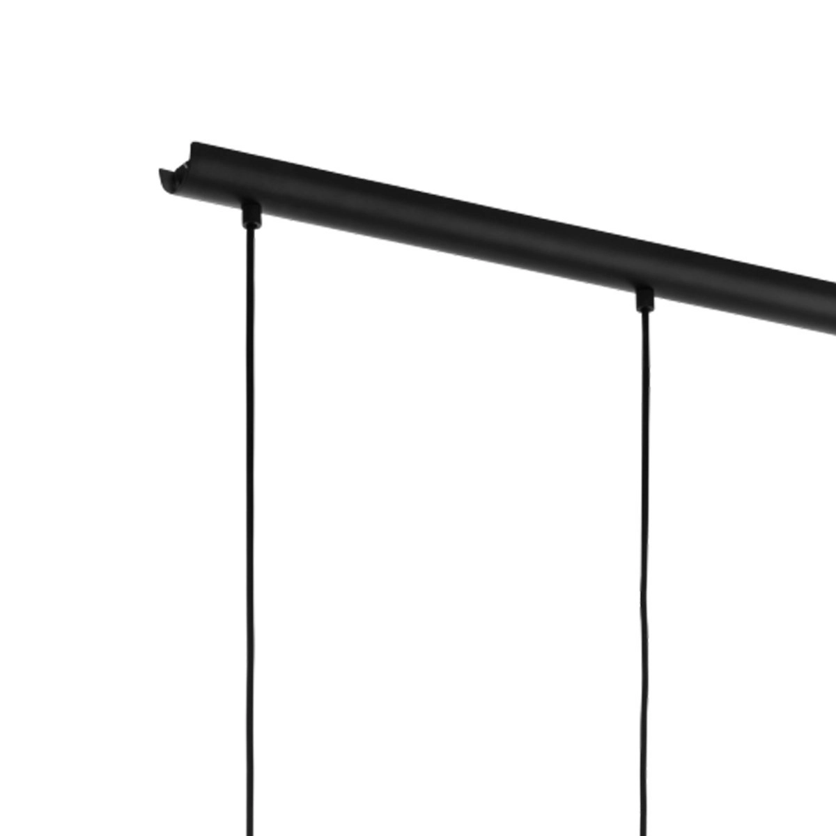 Pendant lamp Carlton 1 black with copper Eglo 9002759499914