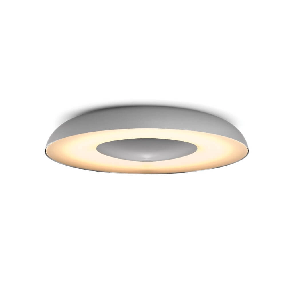 Ceiling light Hue Still - White Ambiance Ø 39.1cm silver gray Philips 8719514341333