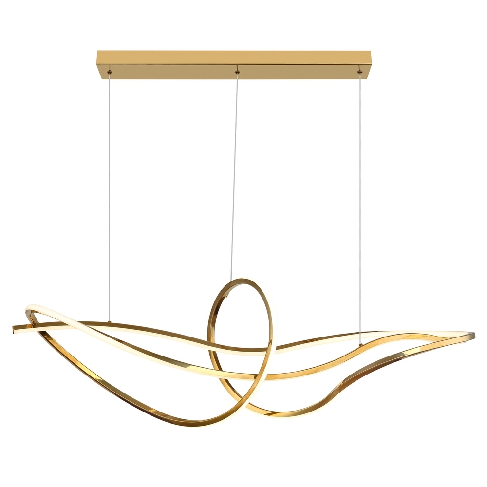 Golden pendant lamp Iduna Modern Globo 9007371507429