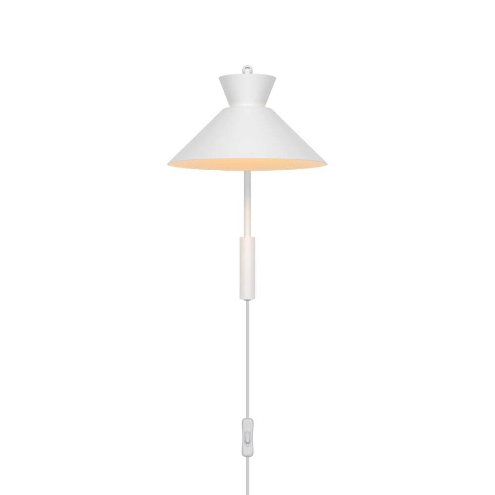 Sleek wall lamp Dial white Nordlux 5704924012037