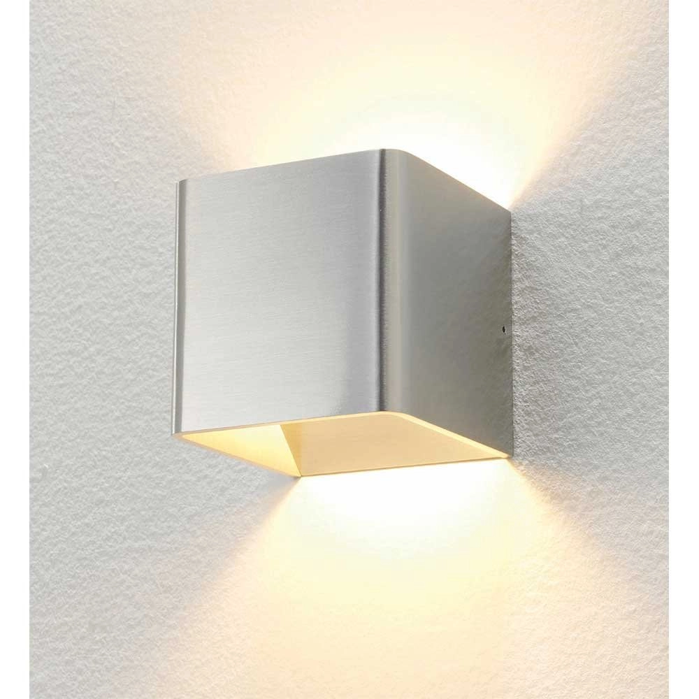 LED up & down light Fulda 6w - 2700K - 10cm gray