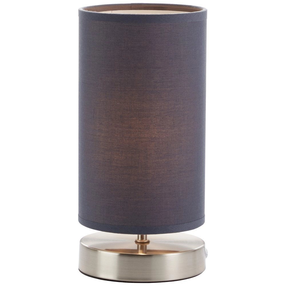 Gray bedside lamp Clarie