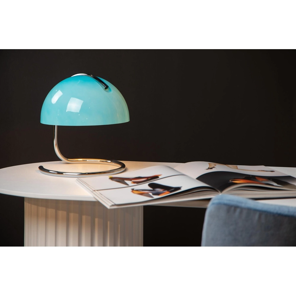 Classic table lamp Cato blue Lucide 5411212460868