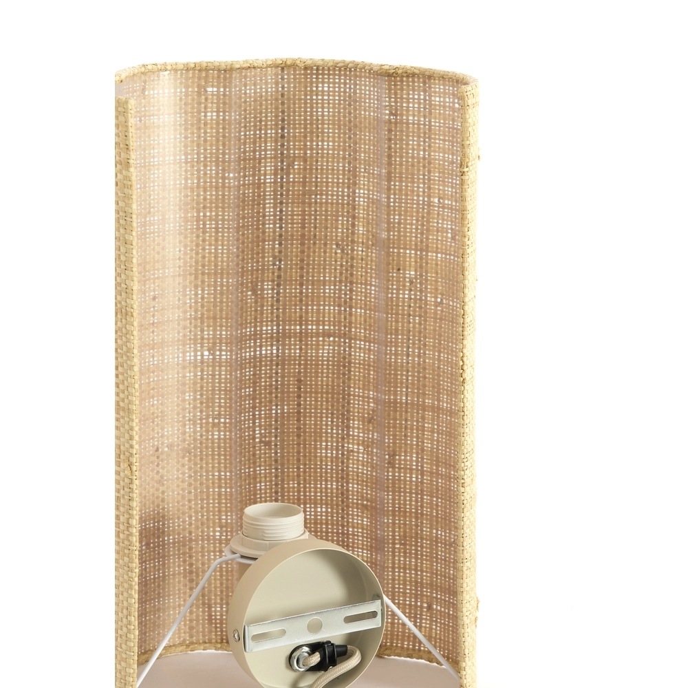 Japandi wall lamp Verdantia 30cm - raffia natural Light & Living 8717807792985