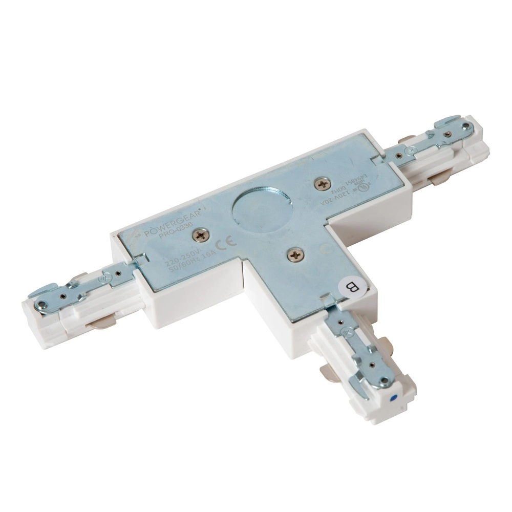 Rail T-connector (B) Track 1-phase white