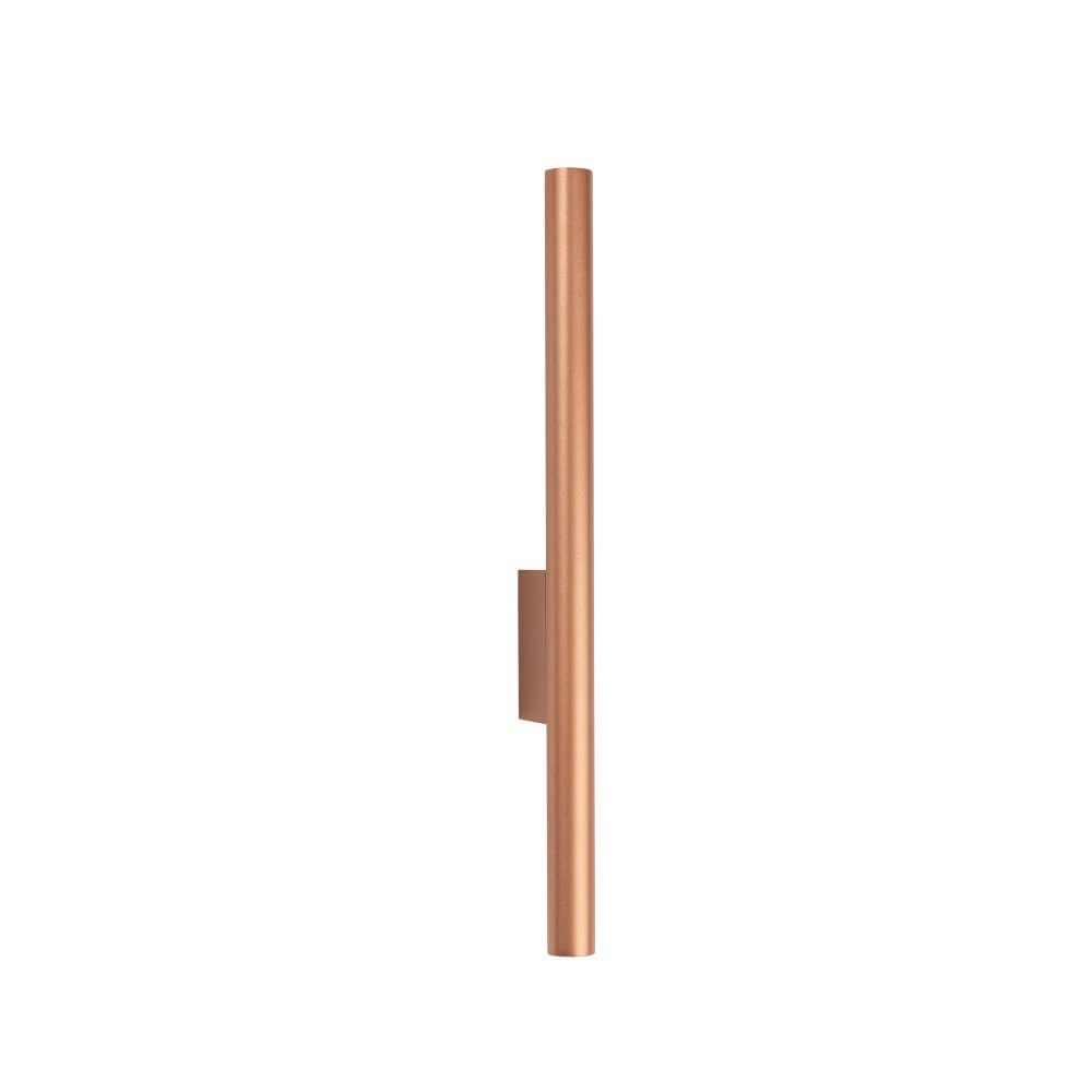 Narrow wall lamp Laser Wall Red copper