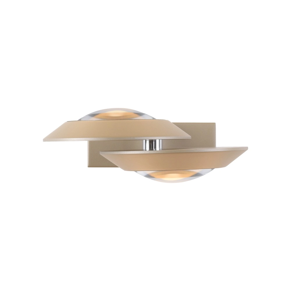 2L led wall light Pure Oculis Bronce Paul Neuhaus 4012248397039