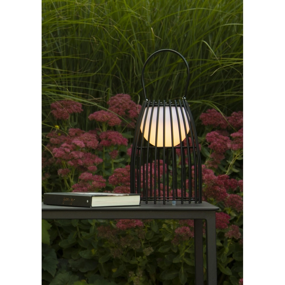 Rechargeable table lamp Fjara Black Lucide 5411212061355