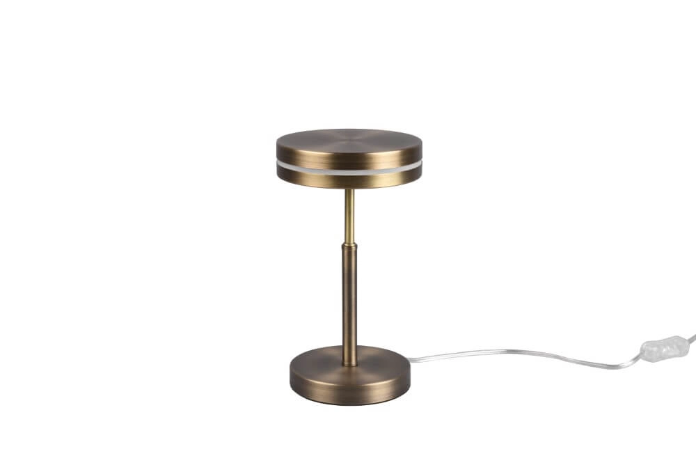 LED table lamp Franklin Old brass Trio 4017807525373