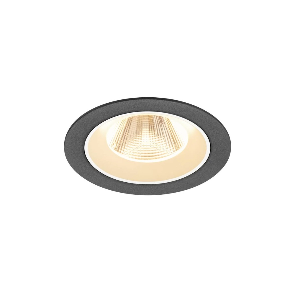 Recessed spotlight Numinos M black/white 2700K - 20deg