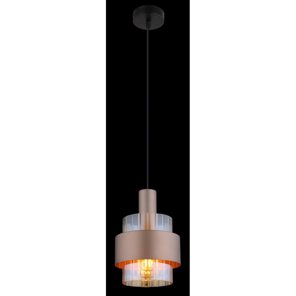 Pendant lamp Milley bronze Ø 18.5cm Globo 9007371462674