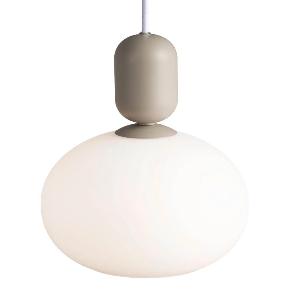 Pendant lamp Notti Grey with white Nordlux 5704924001796