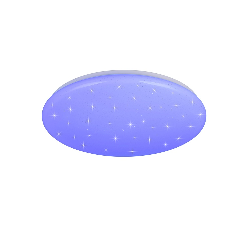 Ceiling light Cetus white with RGB function Trio 4017807654561