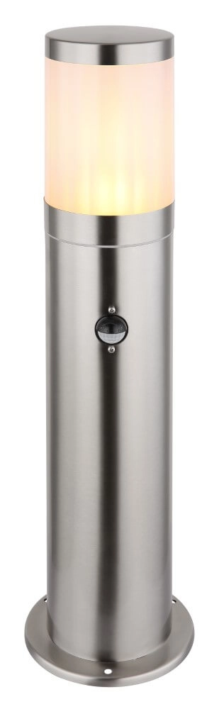 Stainless steel patio lamp Xeloo 50 cm - with sensor