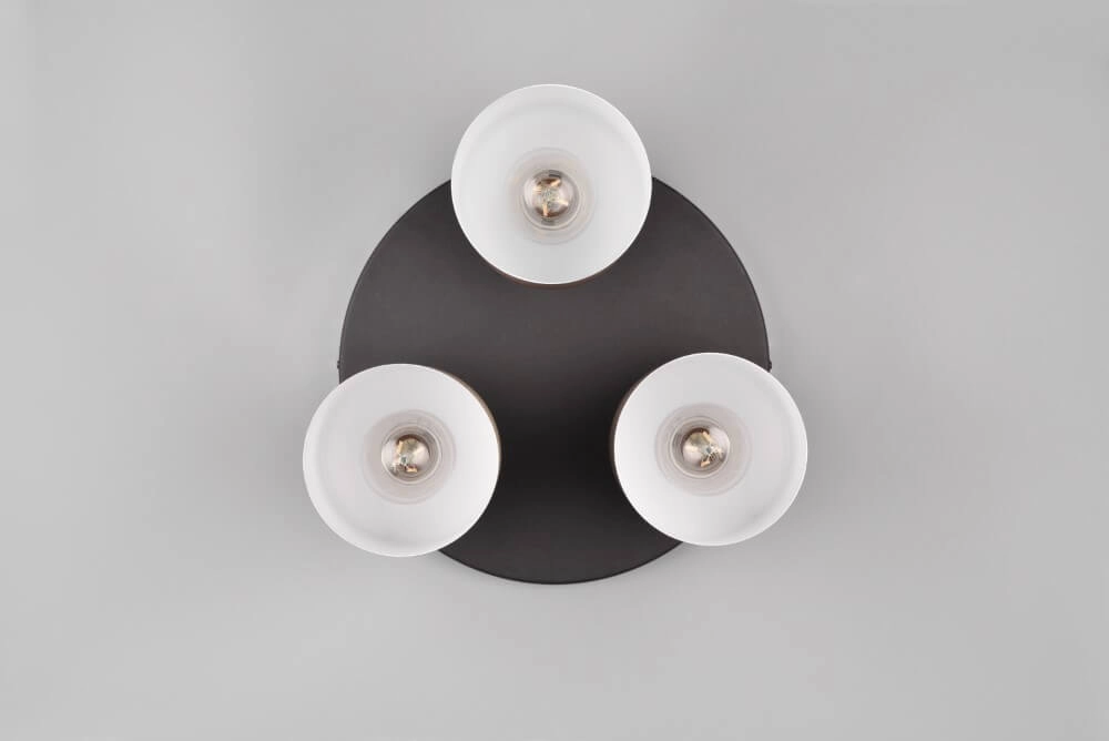 Designer ceiling lamp Agudo 3-light Trio 4017807574616