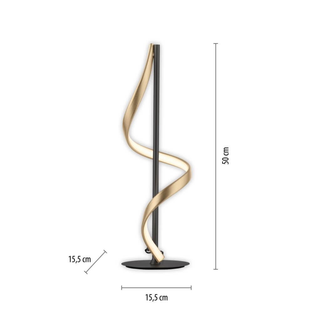 Design table lamp Q-Swing anthracite Paul Neuhaus 4012248373798