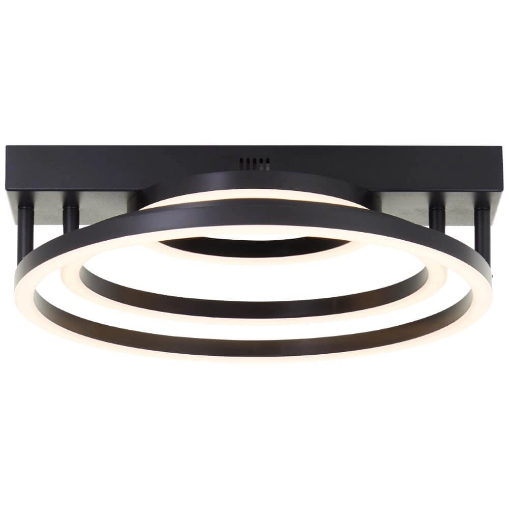 Dimmable ceiling light Pedley black Brilliant 4004353442094