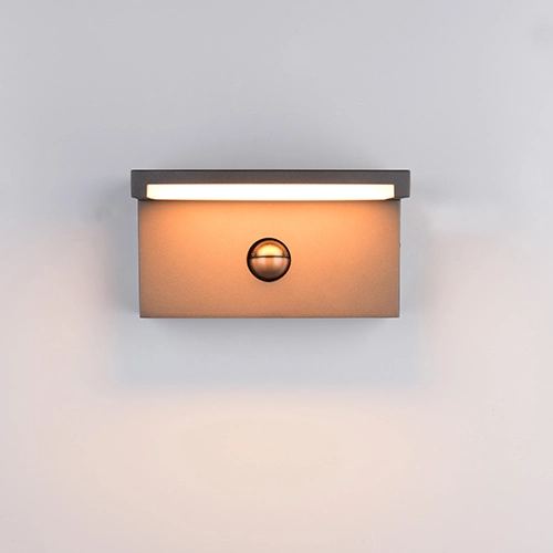 Modern wall lamp Ravi anthracite with sensor Trio 4017807686890