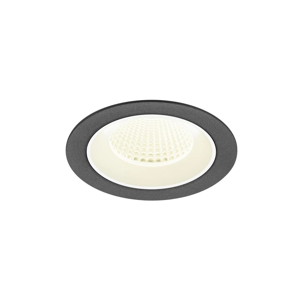 Recessed spotlight Numinos M black/white 4000K - 40deg