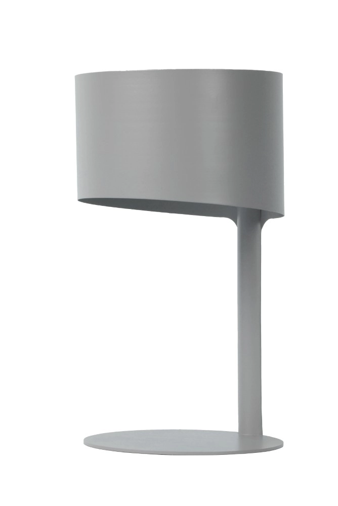 Sleek table lamp Knulle Ø 15cm grey Lucide 5411212450722