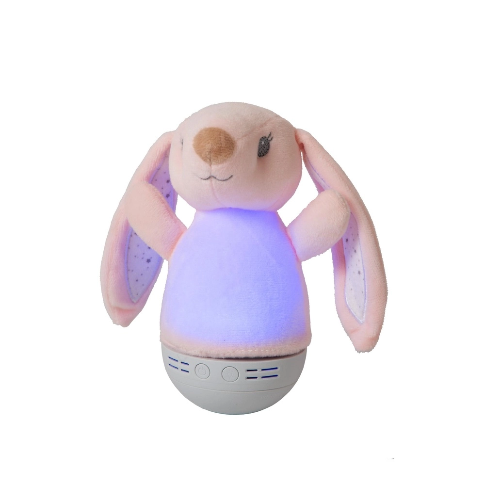 Night light Dolly on battery with music function - pink Lucide 5411212771476