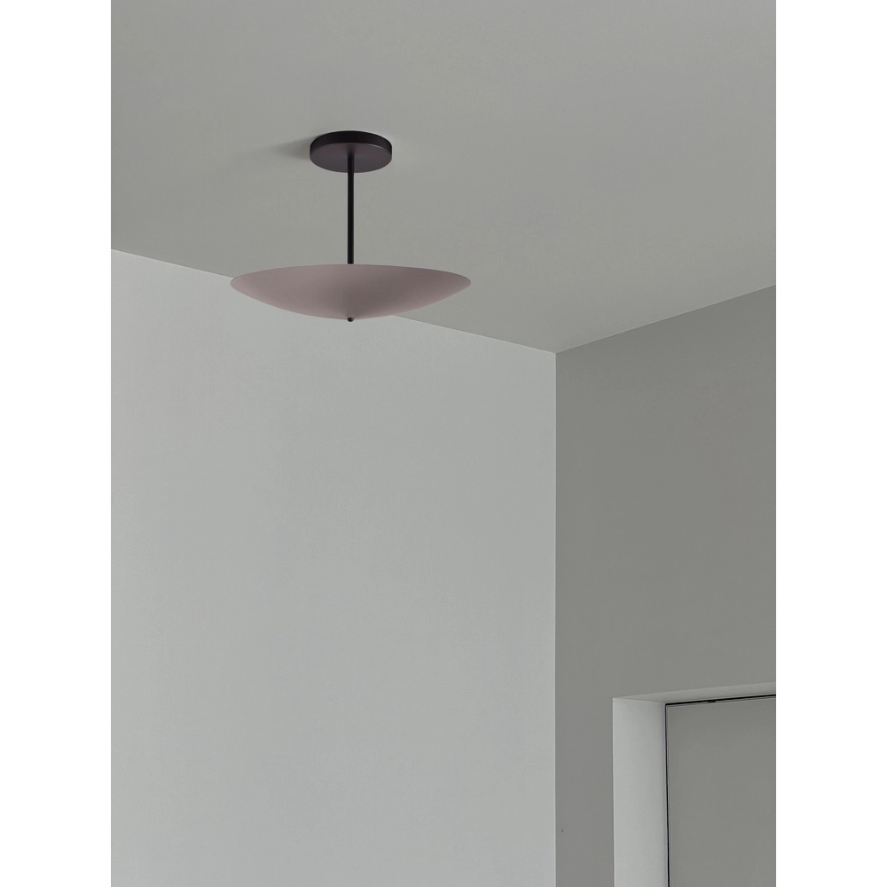 Ceiling lamp Scala Ø 45cm black with nickel Masterlight 8718121337746